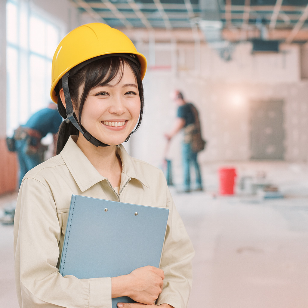 販売員から施工管理技師の資格職へ